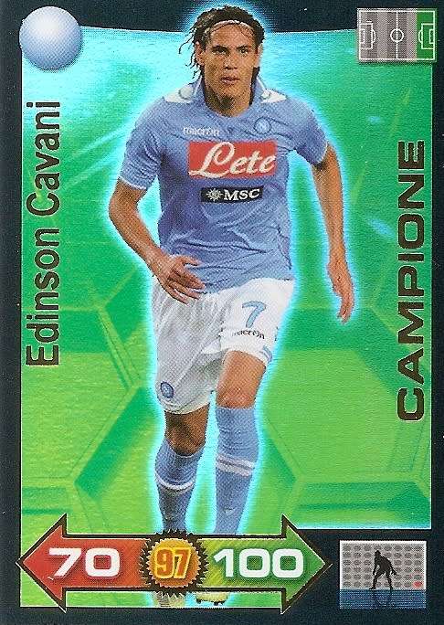 Trading Cards Edinson Cavani Panini Calciatori Serie A